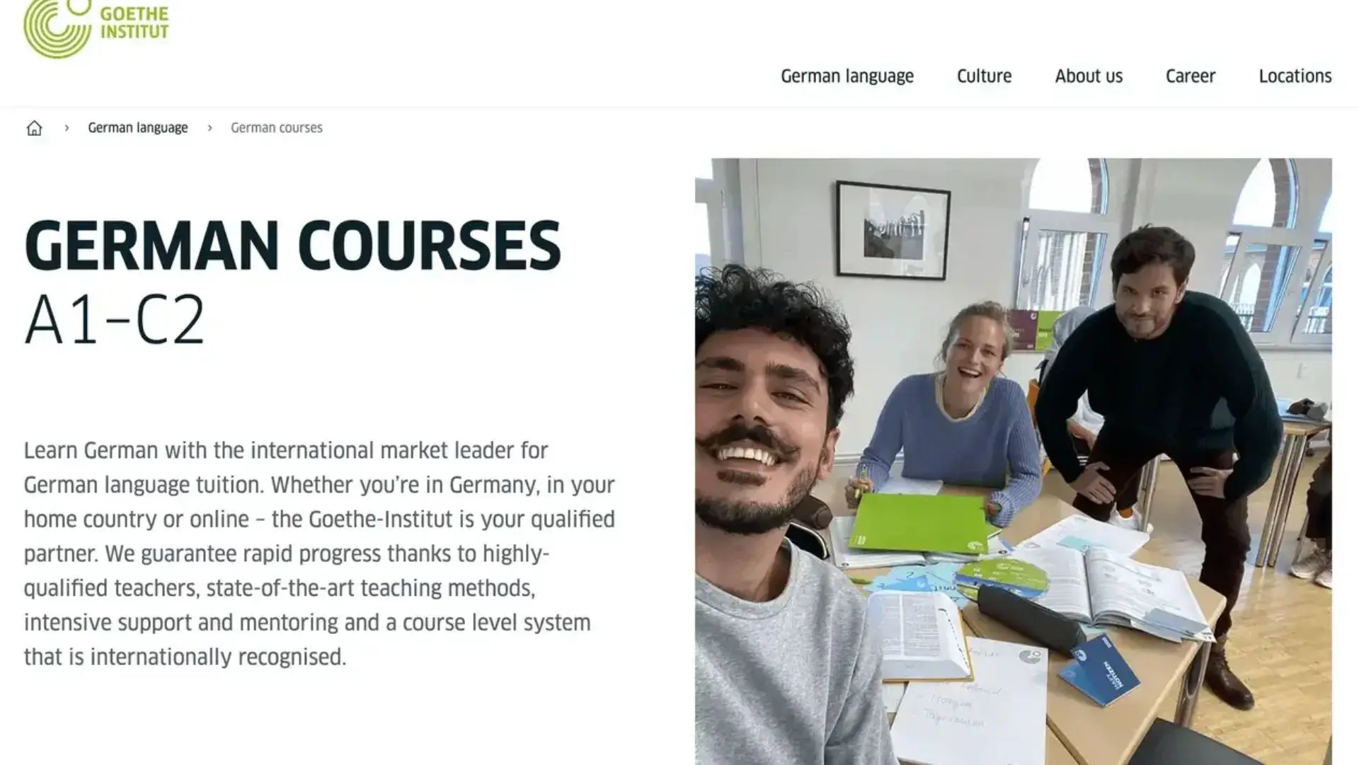 Kênh Youtube của viện Goethe-Institut cung cấp nhiều video mô phỏng kỳ thi thực tế