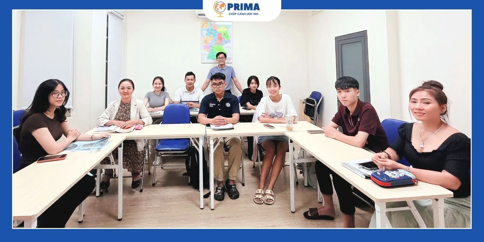 PRIMA là trung tâm tiếng Đức có 2 cơ sở tại TP.HCM và Hà Nội