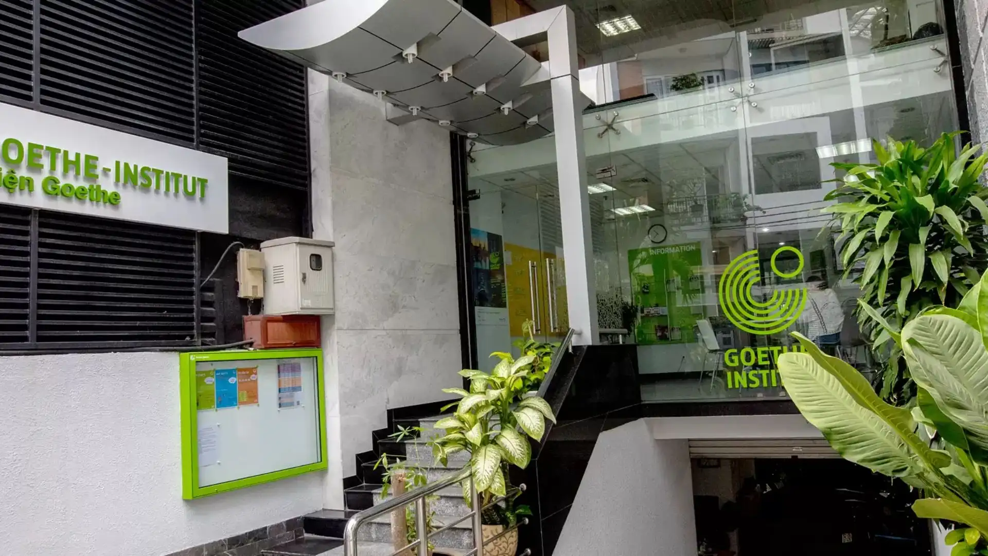 Viện Goethe với cơ sở hiện đại, kho tài liệu chất lượng