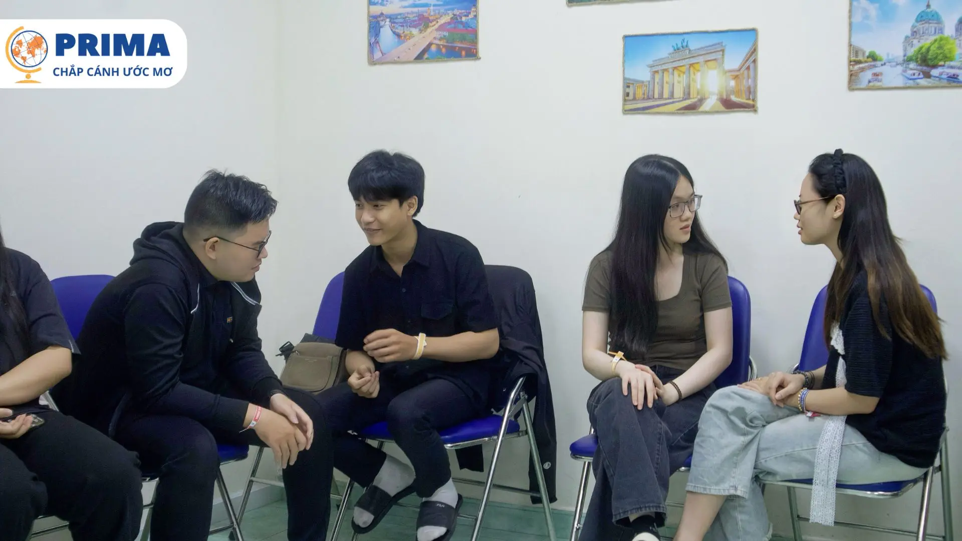 Tại PRIMA, số lượng học viên nhỏ giúp tăng tương tác với giáo viên
