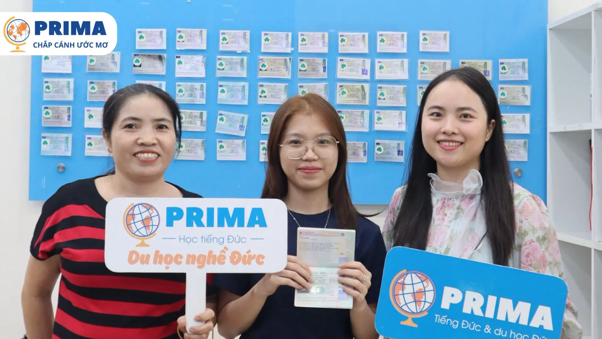 Học viên Thu Vân của PRIMA nhận visa du học nghề trợ lý nha khoa tại Đức