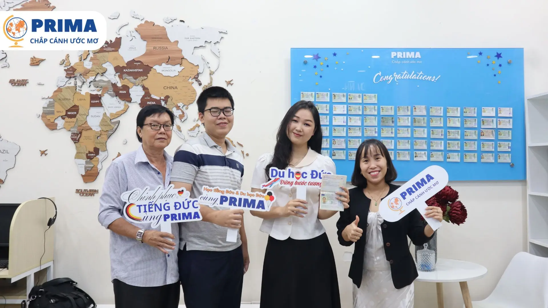 PRIMA tư vấn thành công cho học viên chương trình du học nghề Đức