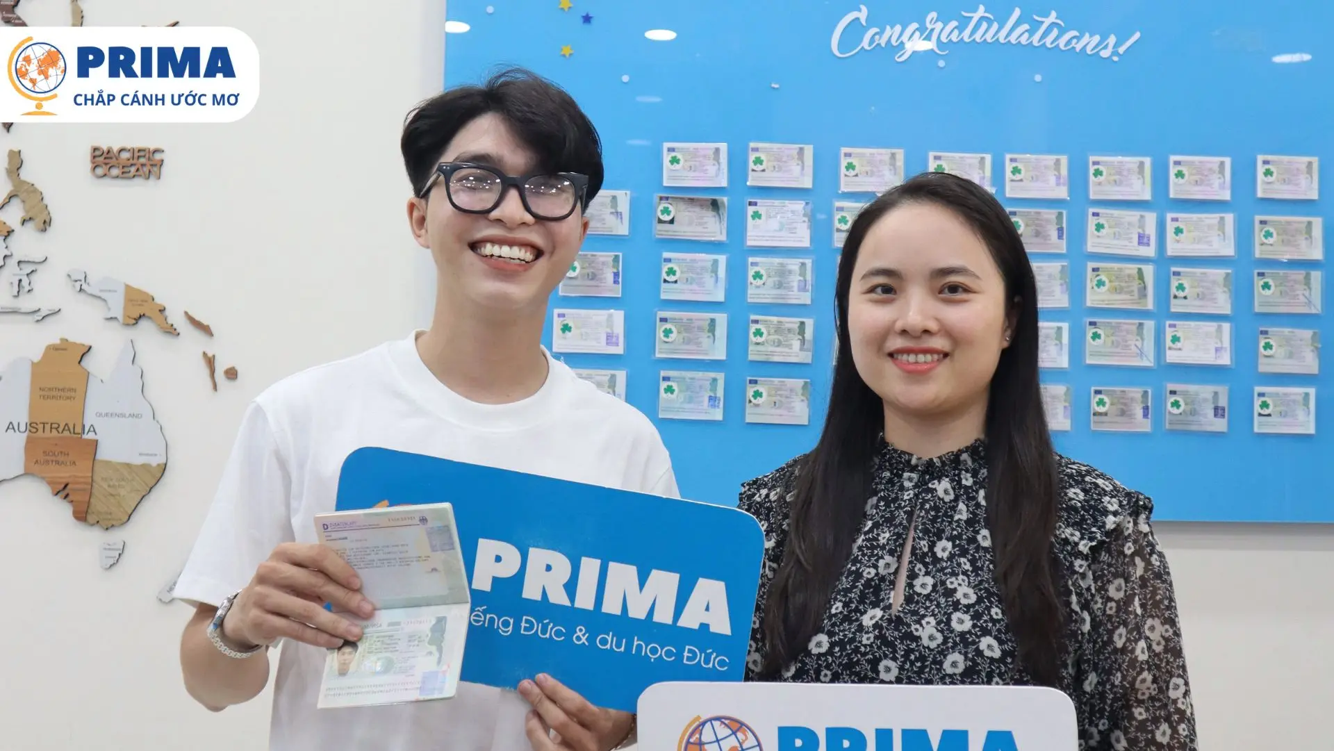 Học viên Duy Khánh nhận visa du học nghề Đức ngành đầu bếp