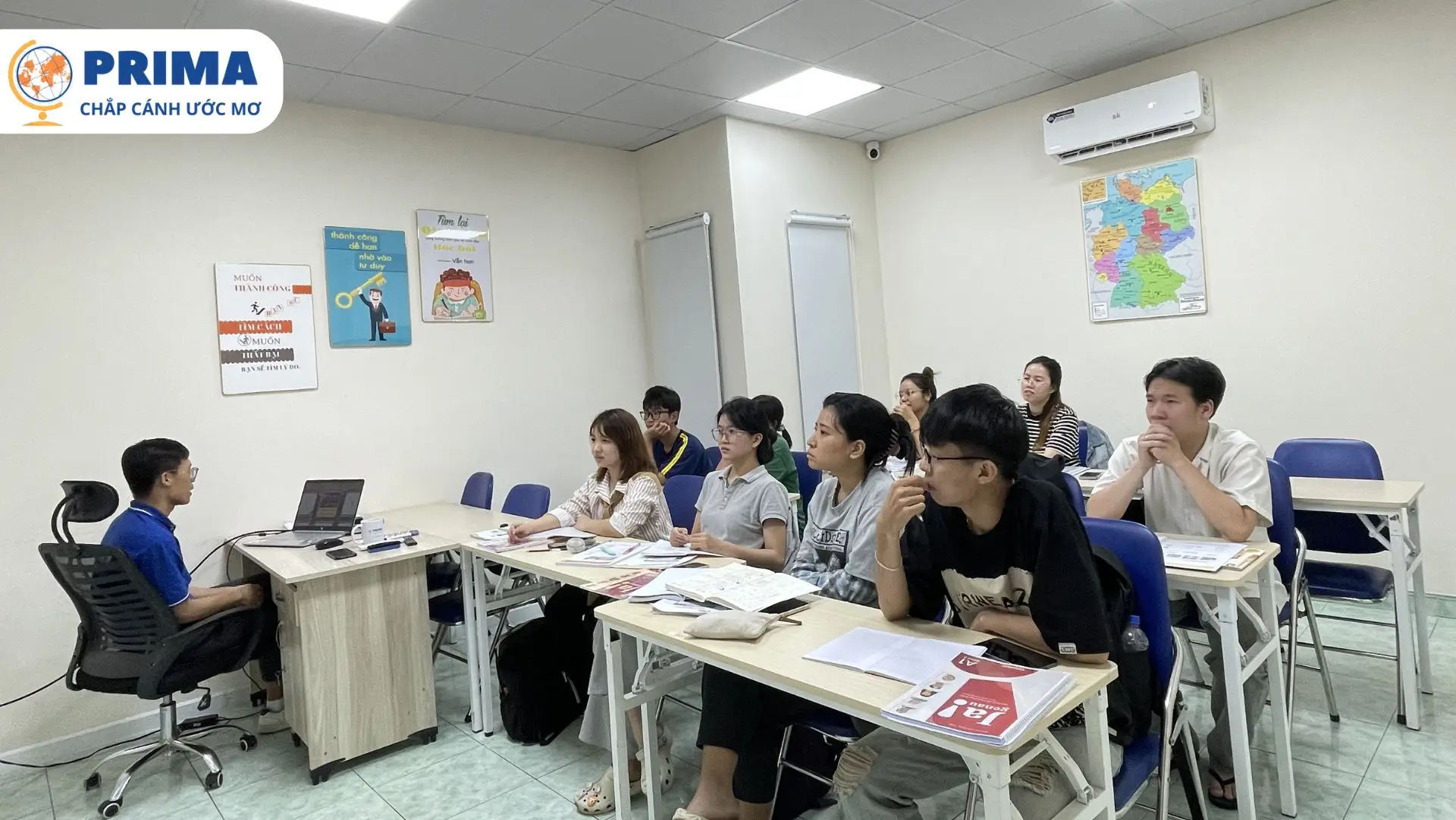 PRIMA là trung tâm tiếng Đức uy tín TP.HCM 