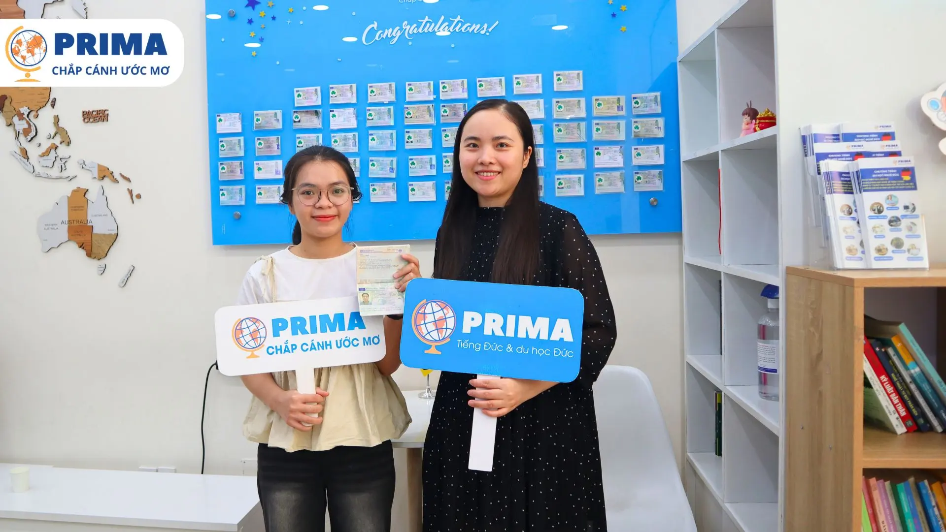 Trung tâm PRIMA có hỗ trợ phỏng vấn 1-1, tăng tỷ lệ đậu hồ sơ Visa Đức