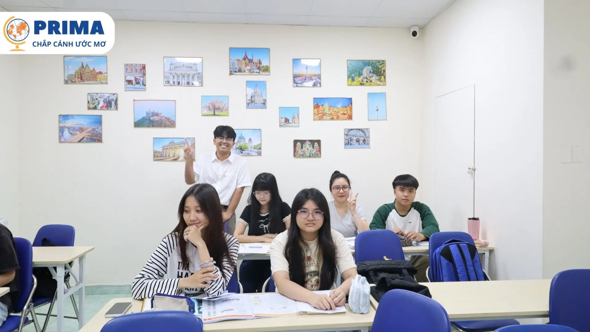 Lớp học trình độ A1 tại PRIMA 