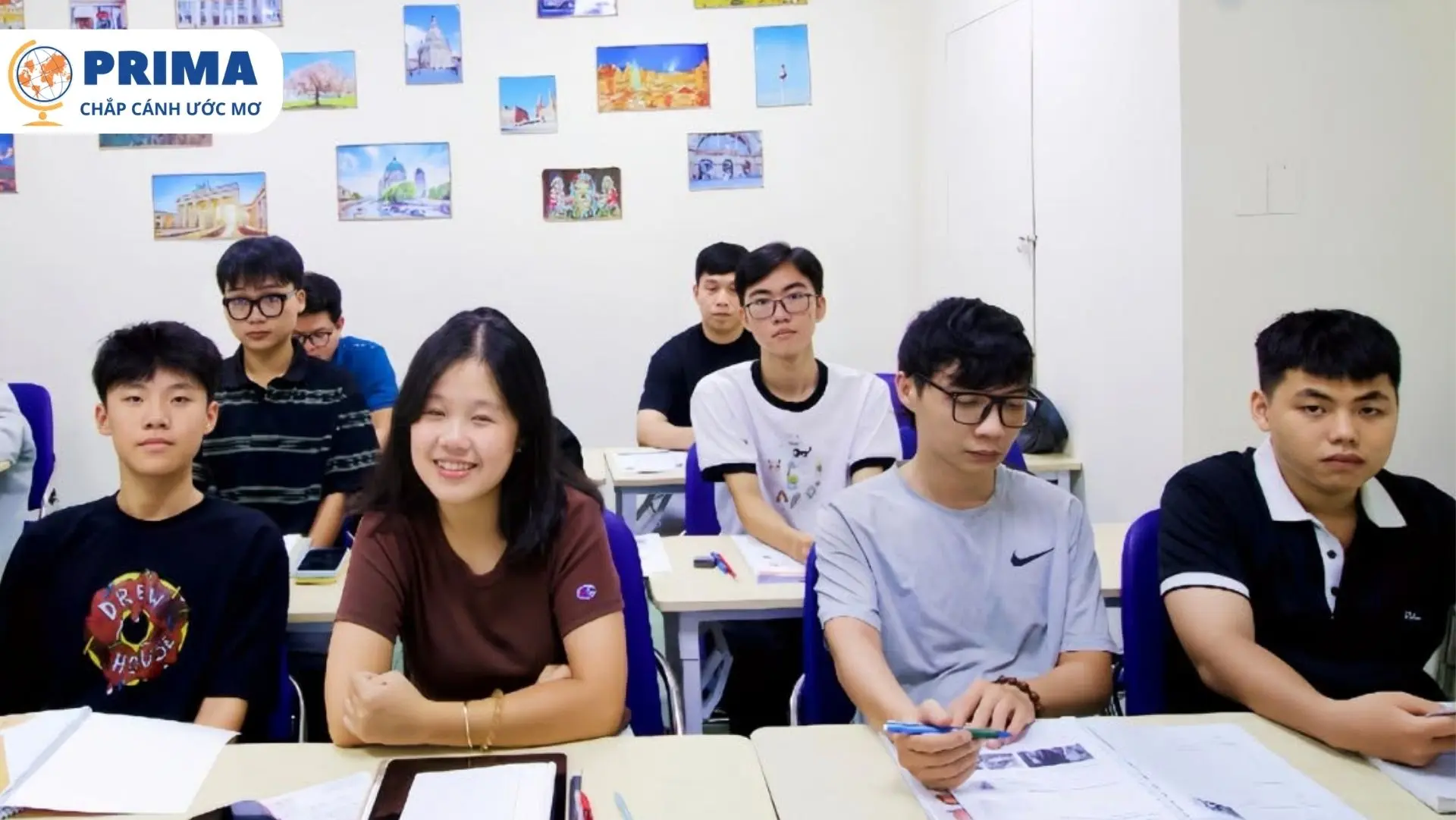 Lớp học tiếng Đức tại trung tâm tiếng Đức PRIMA