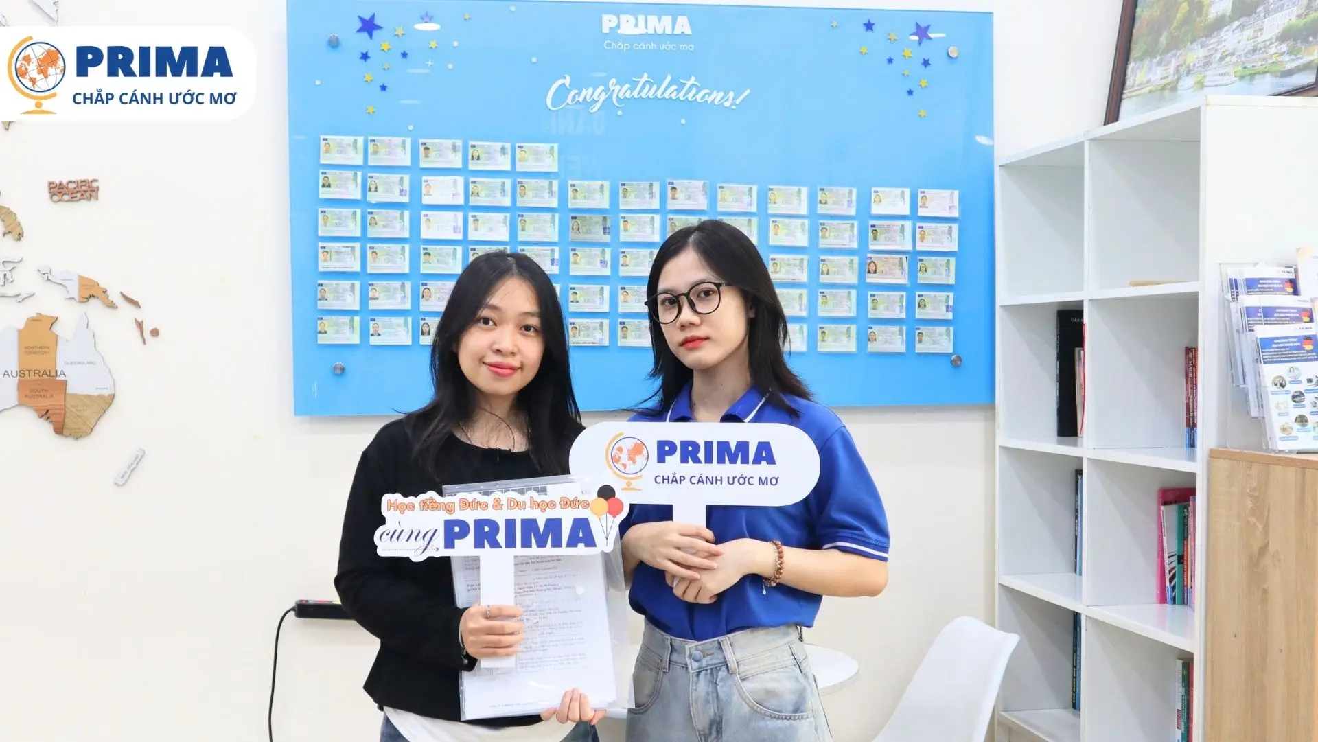 Học viên Kiếu Anh của PRIMA nhận hợp đồng du học nghề Đức ngành chuyên viên nhà hàng